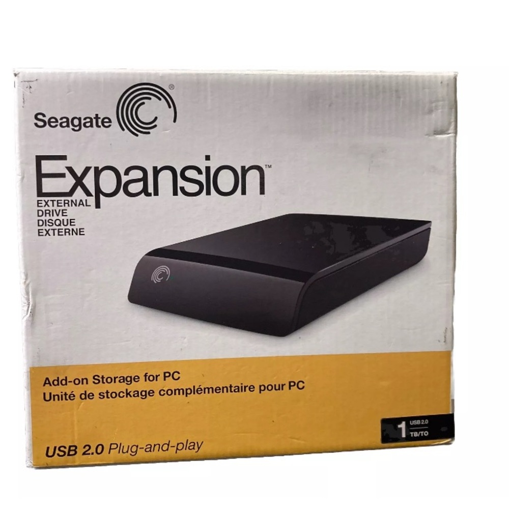 1000GB External 7200RPM (ST310005EXA101-RK) HDD Seagate Expansion